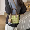 2025 Nueva Moda Tendencia Diseño de Nicho Gama Alta Retro Versátil Bolso Cubo Bolso de Hombro Cruzado para Mujer Bolso de Mano