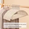 Cabides Domésticos Flocked Antiderrapantes para Secar Roupa Loja de Roupas Ombro Canto Sem Marcas Pendurar Guarda-Roupa Artefato Organizador