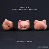 Escultura em Madeira de Cipreste Sangrento com Furo Passante Acessórios Artesanais DIY Contas de Buda Wenwan Pulseira Acessórios de Moda Desenho Contas Espaçadoras Joias Atacado