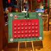 Decoração da Moda para Parede de Fundo de Promoção de Fim de Ano em Loja de Shopping, Parede de Assinaturas Popular, Parede de Caixas Surpresa, Placa de KT, Flores de Seda de Gato