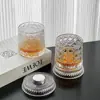 Vaso de whisky con un diseño elegante, vaso giratorio, vaso de cerveza, vaso para beber, vaso giratorio