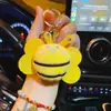 Llavero de Muñeca de Peluche de Dibujos Animados Lindo Colgante de Llave de Abeja Celebridad de Internet Llavero para Bolso Lindo