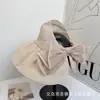 Sombrero de Medio Top Bgz Colorido de Ala Ancha con Protección Solar para Mujer, Primavera/Verano 26, Sombrero Solar para Exteriores con Protección UV de Cobertura Total