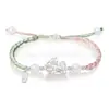 Pulsera Pi Xiu Pie Plata 999 Ping An Feliz Pareja Cuerda de Mano Hombres y Mujeres Estilo Chino Este Año Regalo Fábrica Outlet
