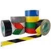 Fita de Advertência Pet Alta Aderência Não Marca Resistente ao Desgaste Marcação de Piso Proteção Impermeável 48mm5678910 Preto Amarelo Vermelho Azul Verde