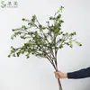 Fruta de Espinheiro-Marítimo Selvagem Artificial Arranjo de Flores Artificiais Decoração Floral Buquê de Plástico Atacado