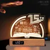 Trofeo de Madera Souvenir Luz de Noche Acrílica Premio Reunión Anual de la Empresa Creativo Brillante Aniversario del Campus Temporada de Graduación