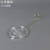 Colgador de Ropa Transparente Redondo de Acrílico Tienda de Ropa Colgador con Gancho S de Cristal Anillo Colgador de Pantalones Bufanda Bufanda de Seda Colgador de Ropa