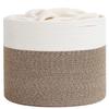 Ins estilo europeu corda de algodão roupa suja cesta doméstica oversized cesta de armazenamento Sundries quarto bebê brinquedo lanche cesta de armazenamento