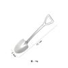 Cuchara pala de celebridad de internet cuchara pala puntiaguda para sandía cuchara cuchara pequeña de acero inoxidable 304 cuchara para postre helado cuchara cuchara cuchara cuchara cuchara