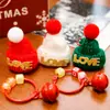 Llavero de Gorro Navideño Transfronterizo Lindo Sombrerito Llavero con Cascabel Regalo Pequeño para Estudiante Regalo Pequeño de Navidad Colgante