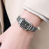 Reloj Nuevo para Mujer 2024 Moda Simple Reloj de Cuarzo Correa de Acero Reloj Cuadrado para Mujer Reloj de Lujo Ligero Sentido Nicho de Alta Gama para Mujer