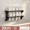 Prateleira de Chinelo para Banheiro Sem Furos Sapateira Organizador de Armazenamento para Banheiro Artefato Rack Drenante Montado na Parede do Banheiro