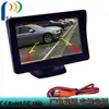 Pantalla plegable HD para coche de 5 pulgadas Pantalla plegable de 5 pulgadas Pantalla plegable de 5 pulgadas imagen de reversa