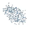 Mini Strass Pequenos de Fundo Plano na Cor Azul Claro Misturados Atacado para Decoração de Nail Art