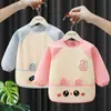 Babero para bebé, ropa para comer de niños, bata impermeable y anti-manchas de manga larga, babero para alimentación de bebés, ropa de alimentación lavable