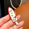 Pinza para el Pelo con Estampado de Gato Dopamina Estilo Japonés Dulce Dibujo Animado Chica Pinza Lateral de Pato Nuevos Accesorios para el Cabello