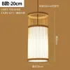Lâmpada de Bambu Lustre de Bambu Lâmpada de Hospedagem Celebridade da Internet Layout de Sala de Chá Decoração Artística de Bambu Zen Lâmpadas de Restaurante para Hóspedes Moderno Simples