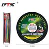 Ftk Fabricante 114.4m Hebras Línea Trenzada Colorida Línea Principal Sub-Línea Pesca Marítima Vigorosa Mohair Pesca Pe Línea Venta al por Mayor Transfronteriza