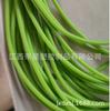 Banda de goma maciza verde fluorescente de 4.5 mm tira de látex estiramiento 6 veces alta elasticidad cuerda deslizante de pesca