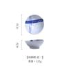 Prato de tempero de cerâmica de estilo japonês transfronteiriço Cozinha criativa Molho de sushi Prato de vinagre Salada doméstica Molho de tomate Prato de lanche