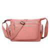 Bolso de hombro multicapa de gran capacidad con diseño de zorro colorido para mujer, bolso de mensajero impermeable para actividades al aire libre, bolso sencillo