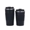 Taza Térmica Simple para Café Hecha de Acero Inoxidable 304, Aislada al Vacío, Adecuada para Uso en Exteriores, Portátil, Amigable para el Coche, Taza Regalo Creativa