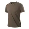 Camiseta de Manga Corta Transpirable con Protección Solar y Logo Personalizado para Hombres y Mujeres, Nueva Camiseta de Verano con Cuello Redondo para Equipo, Camiseta Personalizada Transpirable