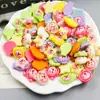 Mini Acessórios de Resina Desenho Animado DIY Adesivos para Capa de Celular Cream, Pingentes para Sapato Clog, Decorações Florais, Presilhas de Cabelo