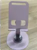 Suporte Metálico para Celular Macaron, Suporte de Mesa Giratório 360 Graus e Dobrável, Suporte Universal para Assistir Séries de TV e Transmissões ao Vivo
