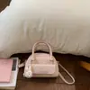 Bolso pequeño de moda con lunares para mujer para comercio exterior transfronterizo, nueva versión coreana, bolso de mano para el día a día, bolso Boston, bolso de hombro y cruzado, moderno