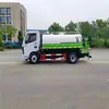Camión Cisterna Riego Paisajismo 5 Toneladas Vi Dongfeng Xiaodolica Nacional Fabricante Camión Cisterna de Saneamiento Municipal Placa Azul Listo para Usar