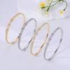 Moda Transfronteiriça Novo Bracelete Geométrico Chinês Feminino de Alta Qualidade Artesanal Fino Nicho Luxo Discreto Bracelete Olho de Cavalo