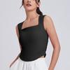 Ropa interior deportiva de verano para mujer, a prueba de golpes, antiflacidez, para yoga, top profesional para correr, fitness, pilates.