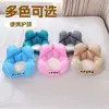 Almohada Inflable en Forma de U, Almohada Portátil para Cuello de Viaje, Esencial para Dormir en Trenes de Alta Velocidad y Aviones, Almohada Inflable en Forma de U para Vuelos de Larga Distancia