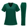 Trajes de Uniforme Médico Ajustados Coreanos, Ropa Médica, Trajes de Uniforme para Enfermeras en Clínicas Privadas, Uniformes de Trabajo para Médicos y Doctores de Cosmética