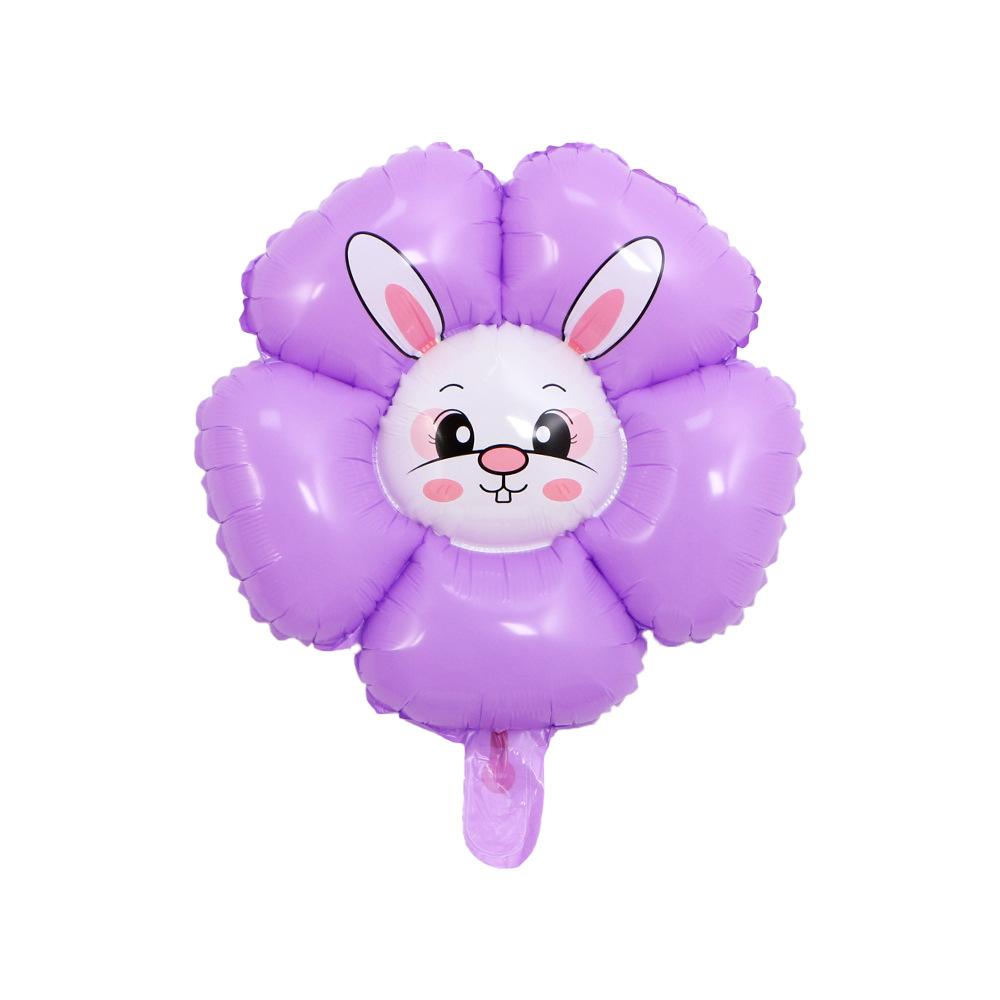 18寸紫色可爱兔