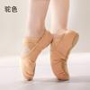 Zapatos de baile de tela elástica para mujer adulta, zapatos de práctica de ballet de suela blanda, zapatos de danza china para niños, zapatos de danza corporal para examen de arte clásico