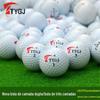 Bola de Golfe de Camada Dupla Bola de Competição de 2 Camadas Bola de Prática de Golfe Fornecimento Transfronteiriço Alta Elasticidade e Poderosa