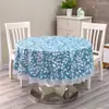 Nova Toalha de Mesa Redonda Grande Impermeável e à Prova de Óleo Sem Lavagem Toalha de Mesa Redonda para Casa e Restaurante Toalha de Mesa Redonda Especial Toalha de Mesa