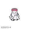Broche de Fantasma Blanco de Halloween Personalizado Divertido Insignia de Calabaza Diamante de Fiesta Navideña Dibujos Animados Accesorios para Niños