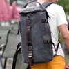 Mochila de Lona Mais Vendida Mochila Masculina Grande Capacidade Bolsa de Ombro para Viagem Bolsa Multifuncional para Computador Viagem Deslocamento