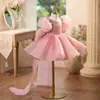 Vestido Infantil con Lentejuelas y Mangas Abullonadas, Vestido de Dama de Honor para Niña, Vestido de Princesa para Niña de un Año, Atuendo para Actuación de Piano de Niña