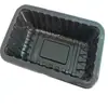 Caja de Embalaje Desechable para Alimentos Frescos con Atmósfera Modificada y 2 Compartimentos, Caja de Embalaje para Alimentos de PP con Blíster Transparente 1813 Caja Transparente