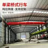 Edificio de Fábrica de Taller Mecánico Grúa Puente Monopuente Eléctrica de 10 Toneladas Luz de 20 Metros Fabricante de Grúa Monopuente de 16 Toneladas