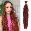 Horquillas de Crochet para Cabello de Fibra Química Europea y Americana Extensiones de Cabello de Onda Profunda Crochet para Cabello Imitación Cabello Humano Trenzas Grandes Transfronterizas