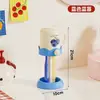 Creativo portacepillos de dientes y pasta de dientes con temática de frutas de dibujos animados, set de soporte todo en uno para cepillos de dientes, incluye un vaso para enjuague bucal y un soporte para cepillos de dientes eléctricos