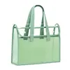 Bolsa de archivo transparente de PVC de alto valor para estudiantes, bolsa especial para exámenes, bolso de mano, bolsa para llevar libros, bolsa para tutorías, bolsa de almacenamiento impermeable