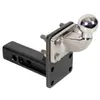 Conector de Engate para Trailer de Caminhonete, Ajustável para Cima e para Baixo, Acessórios de Engate para Trailer de Aço Manganês, Adaptador de Gancho Rogue, Braço de Reboque
