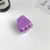 Nuevo Clip Pequeño Fijo para el Cabello Color Caramelo Pinza Pequeña Chica Dulce Linda Pinza de Garra Pequeña Pinza para Mechones Sueltos Pinza para Cola de Caballo Pasador